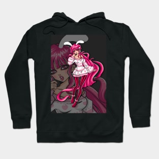 Cute Pinky Bunny Girl Hoodie